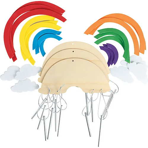 Colorations Basteln und dekorieren Sie Ihre eigenen Windspiele - 12 Teile