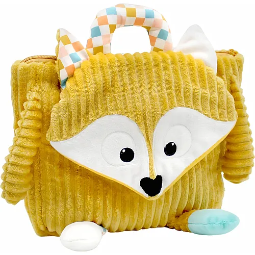 Les D�glingos Small Coduroy Backpack Cyranos The Fox
