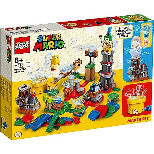 LEGO Super Mario Baumeister-Set fr eigene Abenteuer (71380)