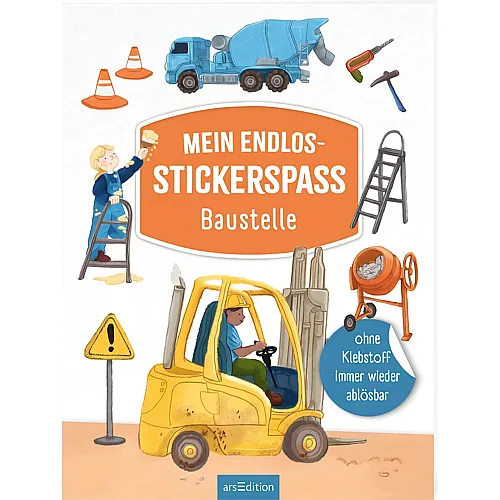 ars Edition Endlos-Stickerspa�: Baustell