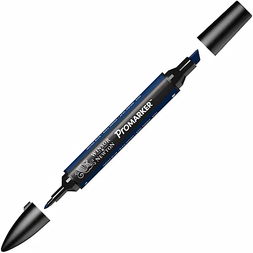 Winsor & Newton Promarker Stift mit 2 Spitzen Indigoblau