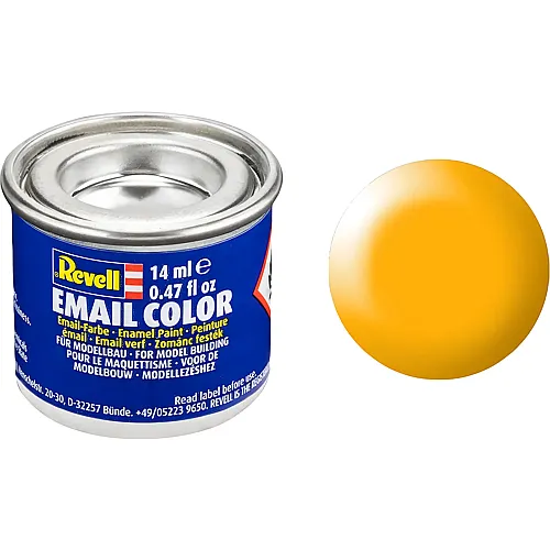 Revell Email Color Lufthansa-Gelb, seidenmatt, 14ml, RAL 1028 (32310)