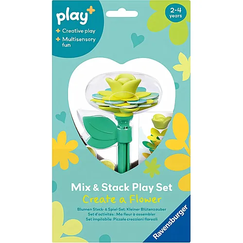 Blumen Steck- und Spiel-Set: Kleiner Bl�tenzauber Gelb