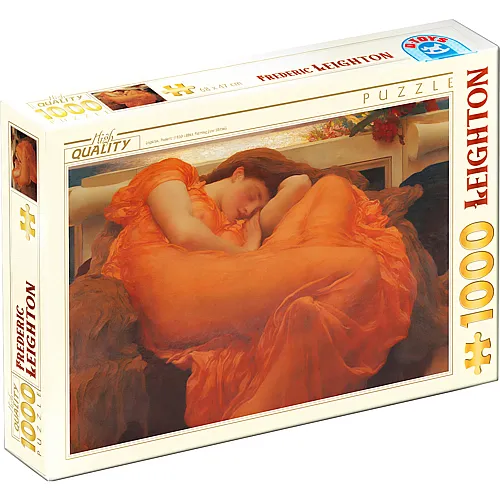 DToys Puzzle Frederic Leighton Flammender Juni - Detail (1000Teile)