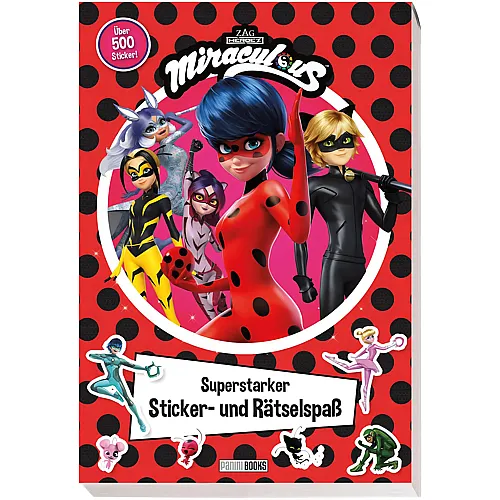 Panini Miraculous Superstarker Sticker- und Rtselspass