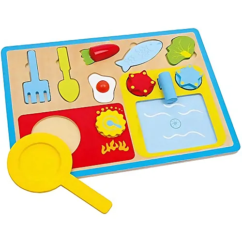 small foot Puzzle Fr�hst�ck - 12 Teile