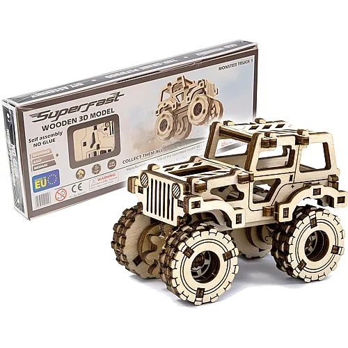 Wooden City Wooden Jeep