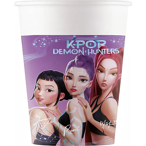 Sombo 8 Becher K-Pop Demon Hunters 200ml