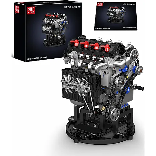 Mould King Engines Car Engine Blockmodell 10234