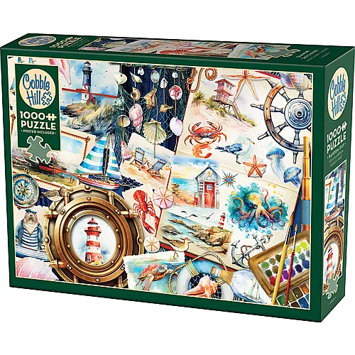 Cobble Hill Puzzle Maritime Skizzen - 1000 Teile
