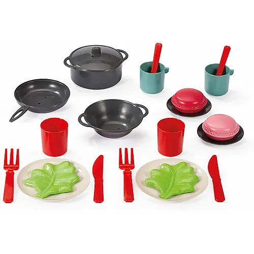 Ecoiffier 100% Chef Teeservice im Beutel, 22-tlg.