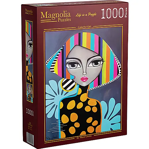 Magnolia Puzzle Romi Lerda Buntes M�dchen (1000Teile)