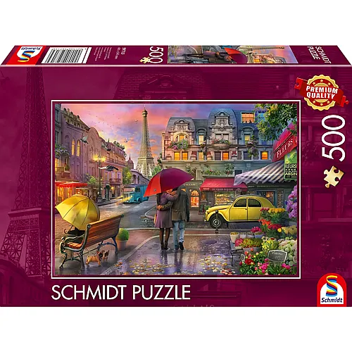 Regenzauber in Paris - 500 Teile