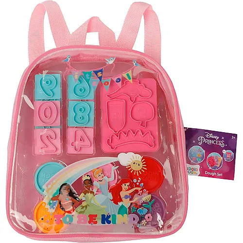 Canenco Disney Prinses Clay Set in Rucksackfiguren