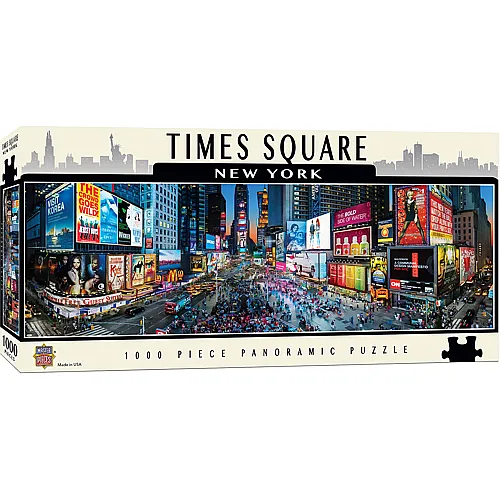 Master Pieces Puzzle Panorama Times Square, New York (1000Teile)