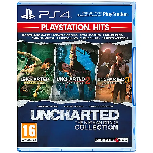 Naughty Dog PS4 Uncharted: The Nathan Drake Collection