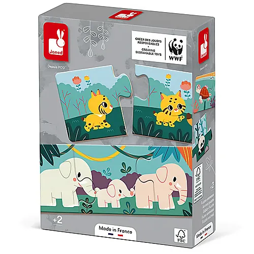 Janod WWF Eisbrpuzzle (10x3)