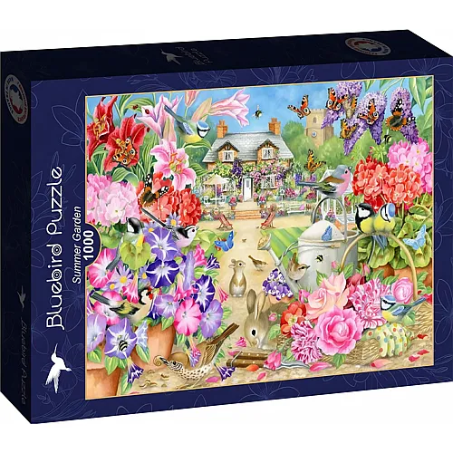Bluebird Puzzle Puzzle 1000 Teile Sommergarten