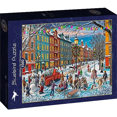 Bluebird Puzzle Warten auf Weihnachten (1000Teile)