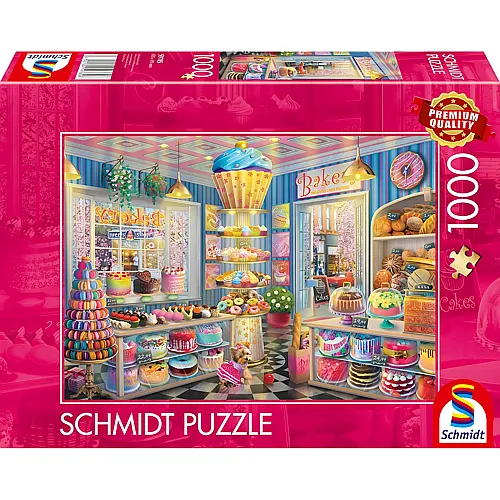 Schmidt Puzzle Bunte B�ckerei - 1000 Teile