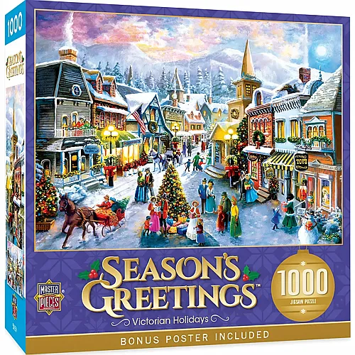 Viktorianische Weihnacht 1000Teile