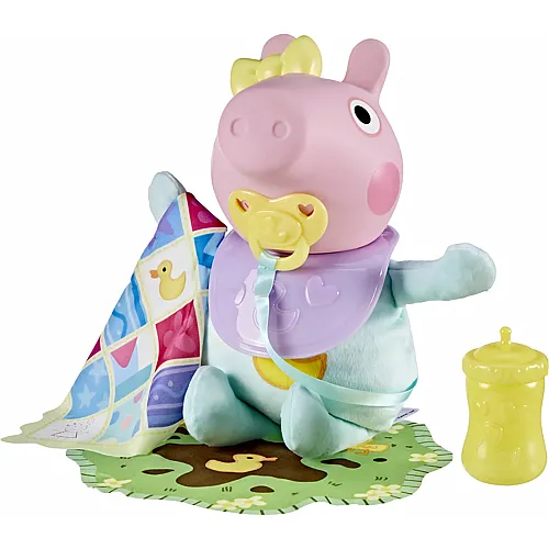 Interaktive Babypuppe  Grunz & Kuschel Evie - 28 cm