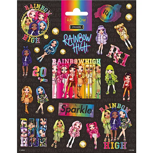 Totum Stickers Rainbow High Aufkleberbogen