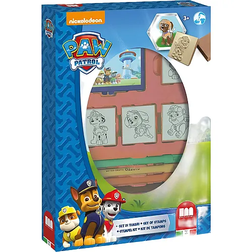 Stempelset mit 4 Stempeln