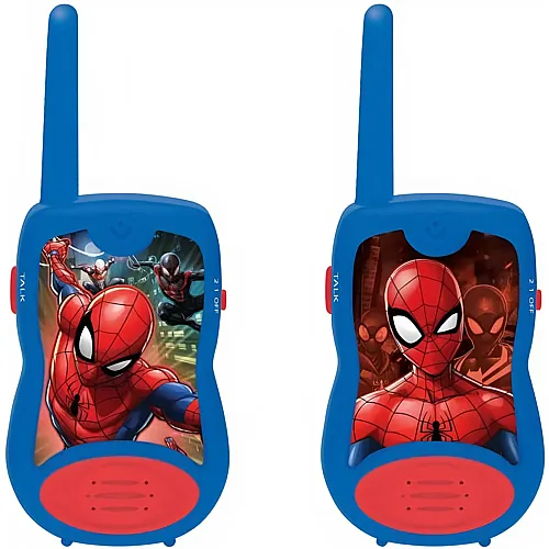 Lexibook Spiderman Walkie-Talkies bis zu 120 Meter Reichweite mit Grtelclip