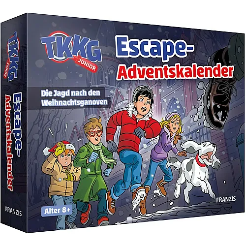 TKKG Junior Escape-Adventskalender: Die Jagd nach den Weihnachtsganoven
