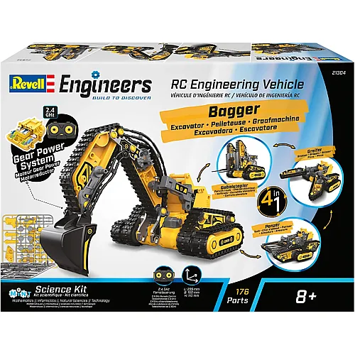 Revell RC Engineering Vehicle 4in1
