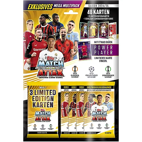Topps Match Attax UEFA Champions League TC 2024/2025 Mega Multipack