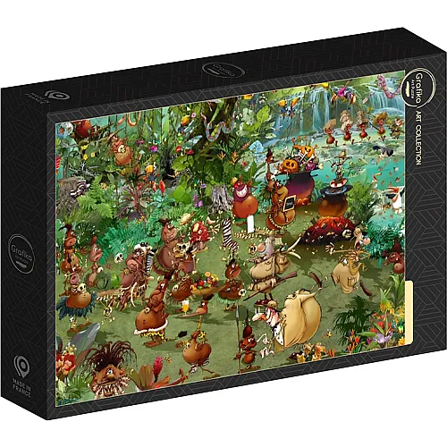 Grafika Puzzle Art Collection Safari Tribal - 1500 Teile