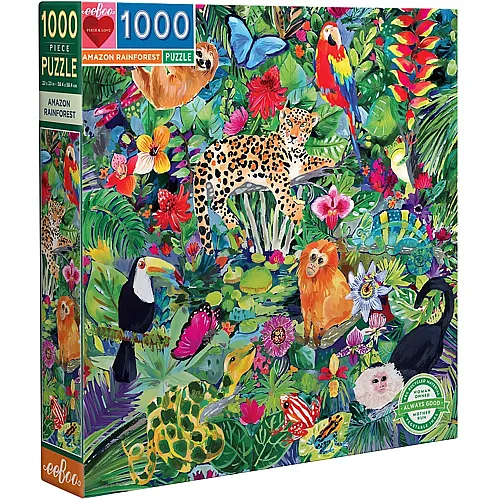 eeBoo Puzzle Amazon Rainforest (1000Teile)