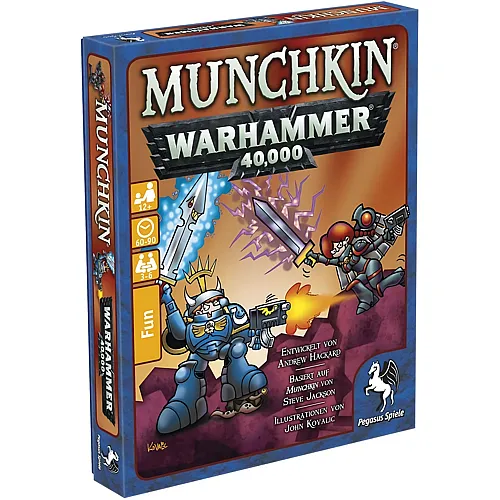 Pegasus Spiele Munchkin Warhammer 40.000 - Deutsch