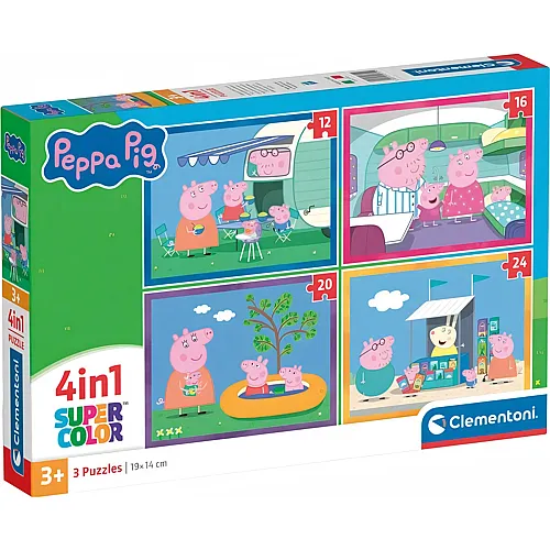 4in1 Peppa Pig 24Teile
