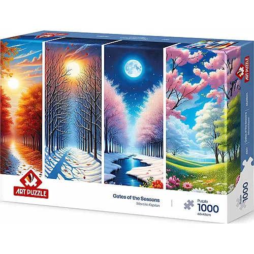 Art Puzzle Tore der Jahreszeiten - 1000 Teile