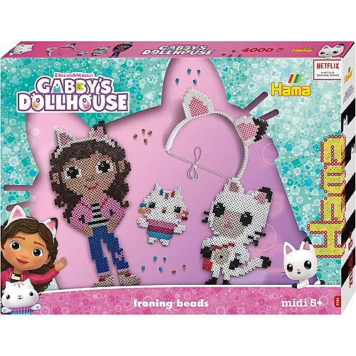 B�gelperlen Geschenkset Gabby's Dollhouse 4000Teile