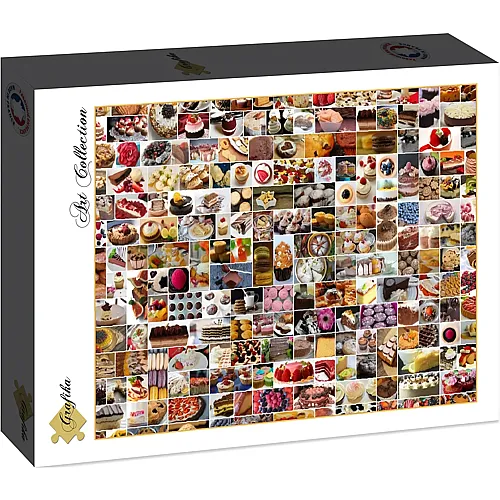 Grafika Puzzle Art Collection Collage - Kuchen - 2000 Teile