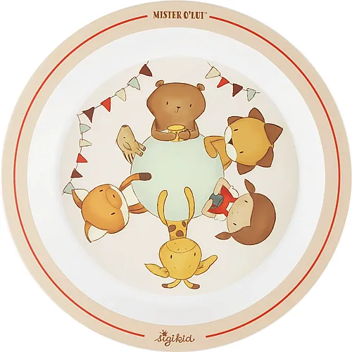 Sigikid Mister O'Lui Kinderteller Kuschelfreunde - � 21,5 cm