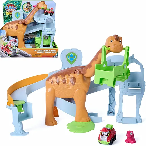 Der Dino Film, Pup Squad Lift & Race Dino Spielset mit Marshall
