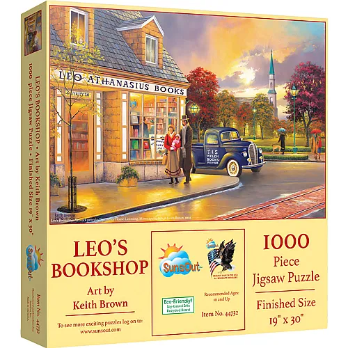 Leo's Bookshop 1000Teile