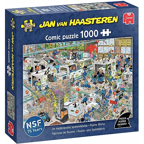 Jumbo Puzzle Jan van Haasteren The Dutch Game Factory (1000Teile)