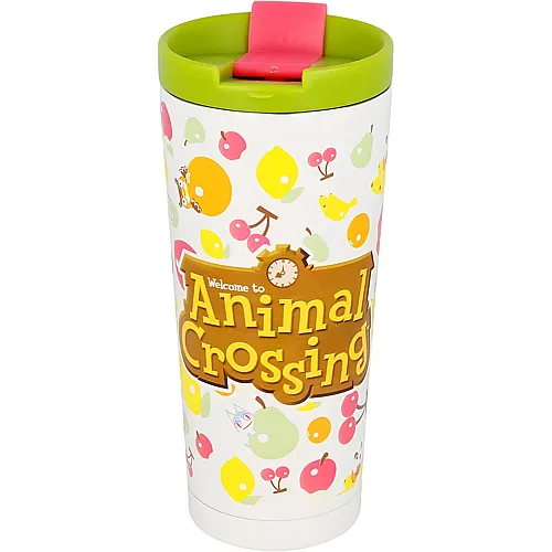 Stor Animal Crossing Edelstahl Becher - 425 ml