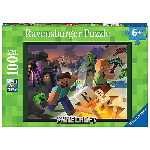 Ravensburger Puzzle Monster Minecraft (100XXL)