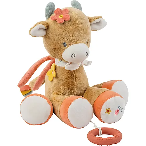 Aktiv-Kuscheltier Kuh Mila mit Musik - 30 cm
