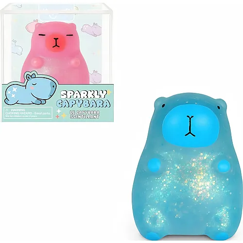 Sombo Capybara Glitter ass. Display 6.5x7.7x6.5cm, 2-fach assortiert