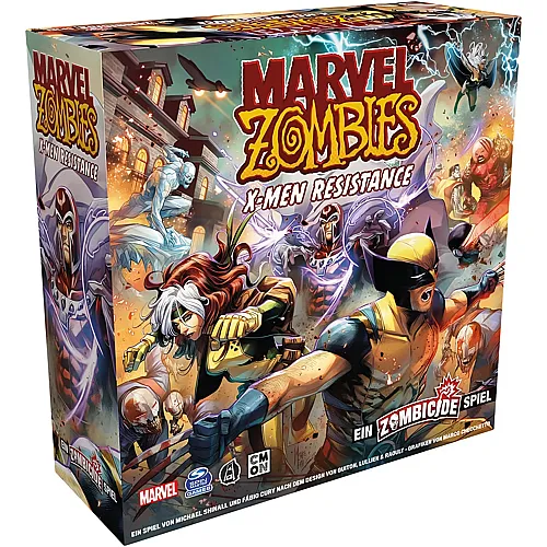 CMON Marvel Zombies: X-Men Resistance � Ein Zombicide-Spiel, Kennerspiel, Dungeon Crawler, 1-6 Spieler, Ab 14+ Jahren, 60