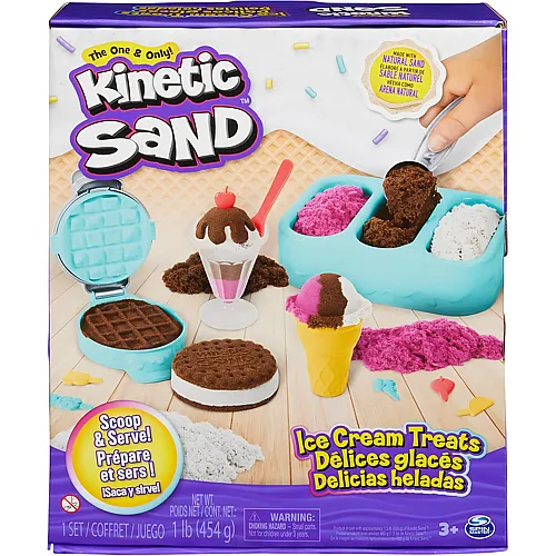 Spin Master Kinetic Sand Eiscreme Set - 454 g