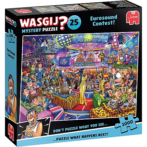 WASGIJ Mystery 25 Eurosound Contest 1000Teile